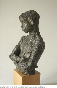 L’enfant, 37 x 19 x 18 cm, Bronze Fonderie de La Plaine