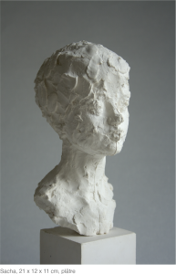 Sacha, 21, 12, 11 cm, plâtre